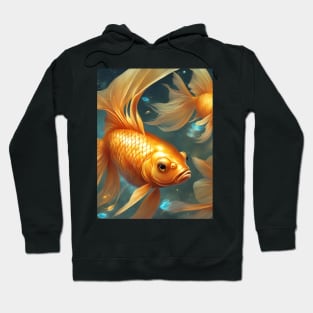 adventure gold fish destiny Hoodie